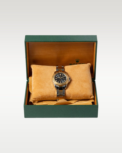 Two Tone Yellow Gold Rolex Yacht Master 168623 2002 Watch | Grand Caliber Dallas