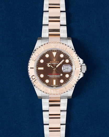 chocolate dial Rolex Yacht-Master 40 116621 | Grand Caliber Two Tone Watches