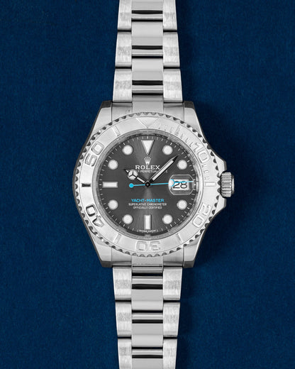 Rhodium Gray dial Rolex Yacht-Master 40 116622 | Grand Caliber Watches
