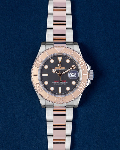 Steel Rose Gold Rolex Yacht-Master 40 126621 | Grand Caliber Dallas, Texas