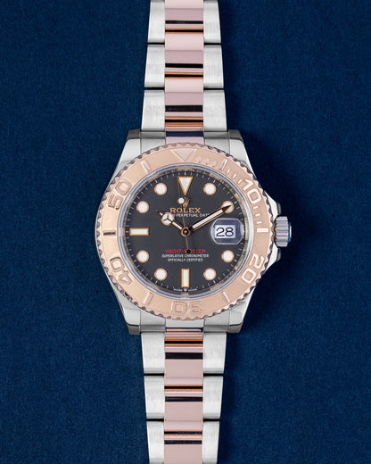 Steel Rose Gold Rolex Yacht-Master 40 126621 | Grand Caliber Dallas, Texas