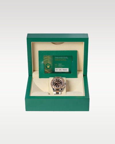 Everose Rolesor Chocolate Rolex Yacht-Master 126621 | Grand Caliber DFW, Texas