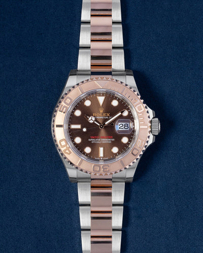 Everose Rolesor Chocolate Rolex Yacht-Master 126621 | Grand Caliber DFW, Texas