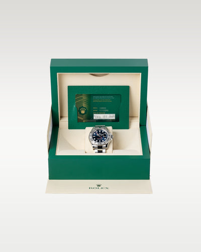 blue dial Rolex Yacht-Master 40 126622 | Grand Caliber Men's Watches Dallas