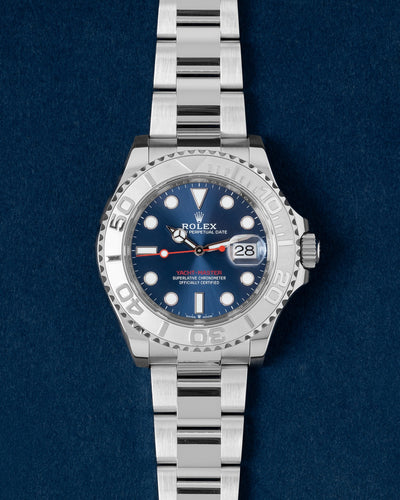 blue dial Rolex Yacht-Master 40 126622 | Grand Caliber Men's Watches Dallas