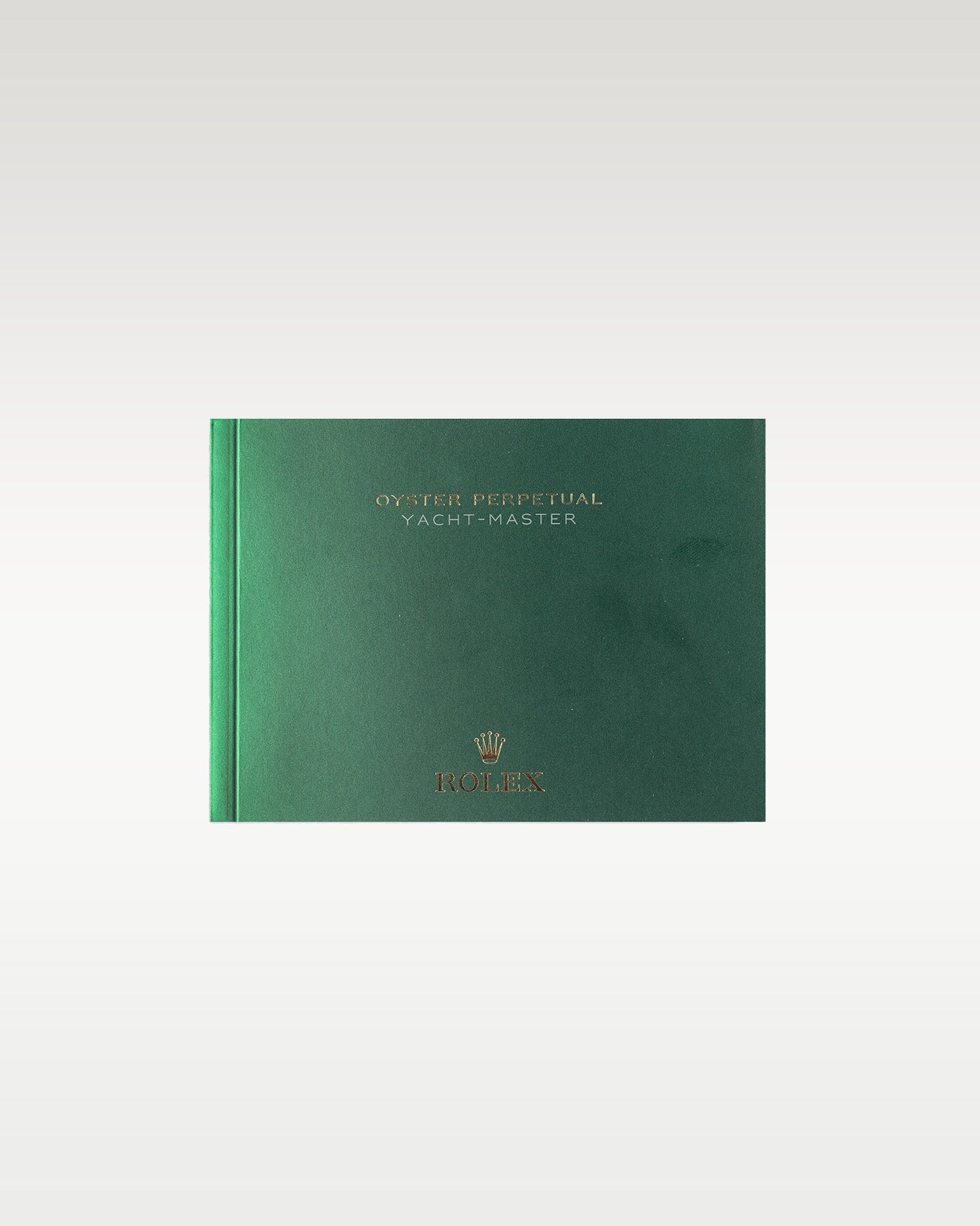 Official green Rolex Yacht-Master owners user manual and booklet documentation paperwork