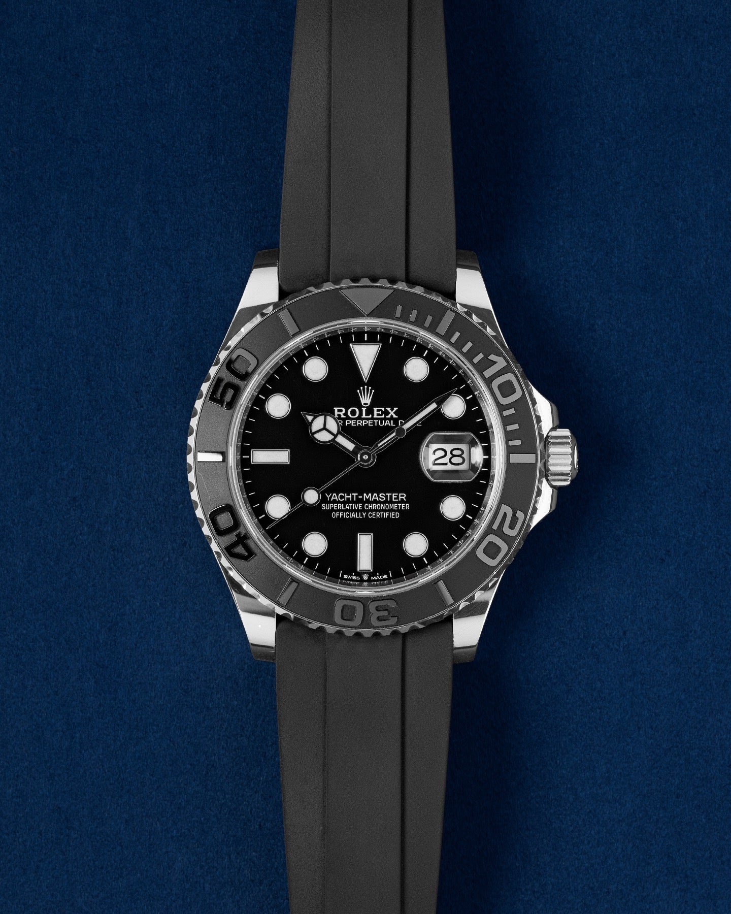 White Gold Ceramic Rolex Yacht-Master 42 226659 | Grand Caliber Dallas, Texas