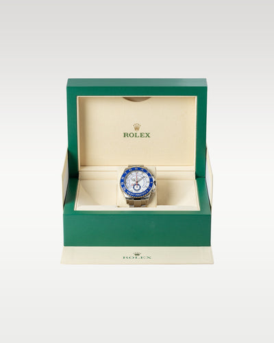 White Dial Rolex Yacht-Master II 116680 | Grand Caliber Watches 