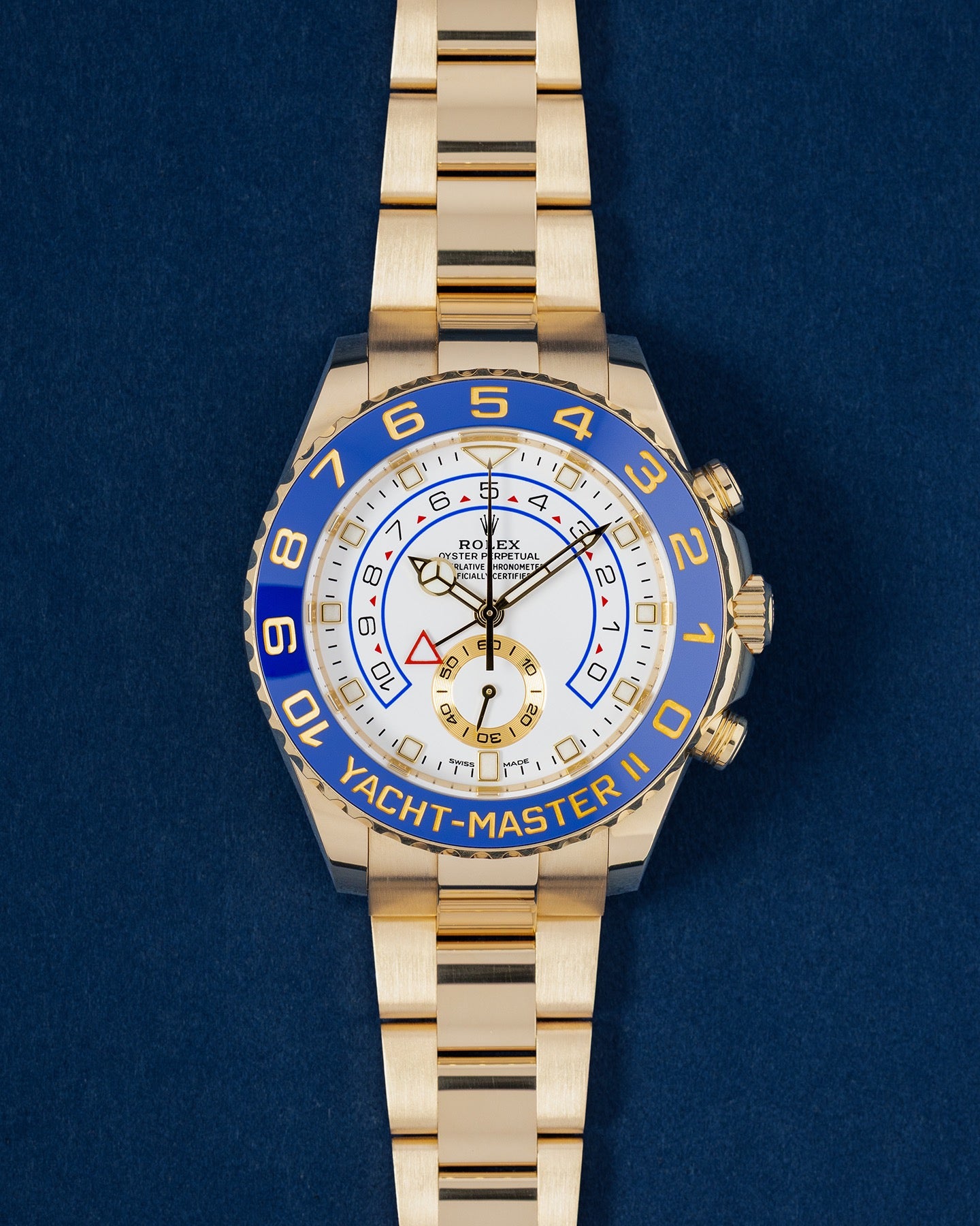 Yellow Gold Rolex Yacht-Master II 116688 | Grand Caliber TX