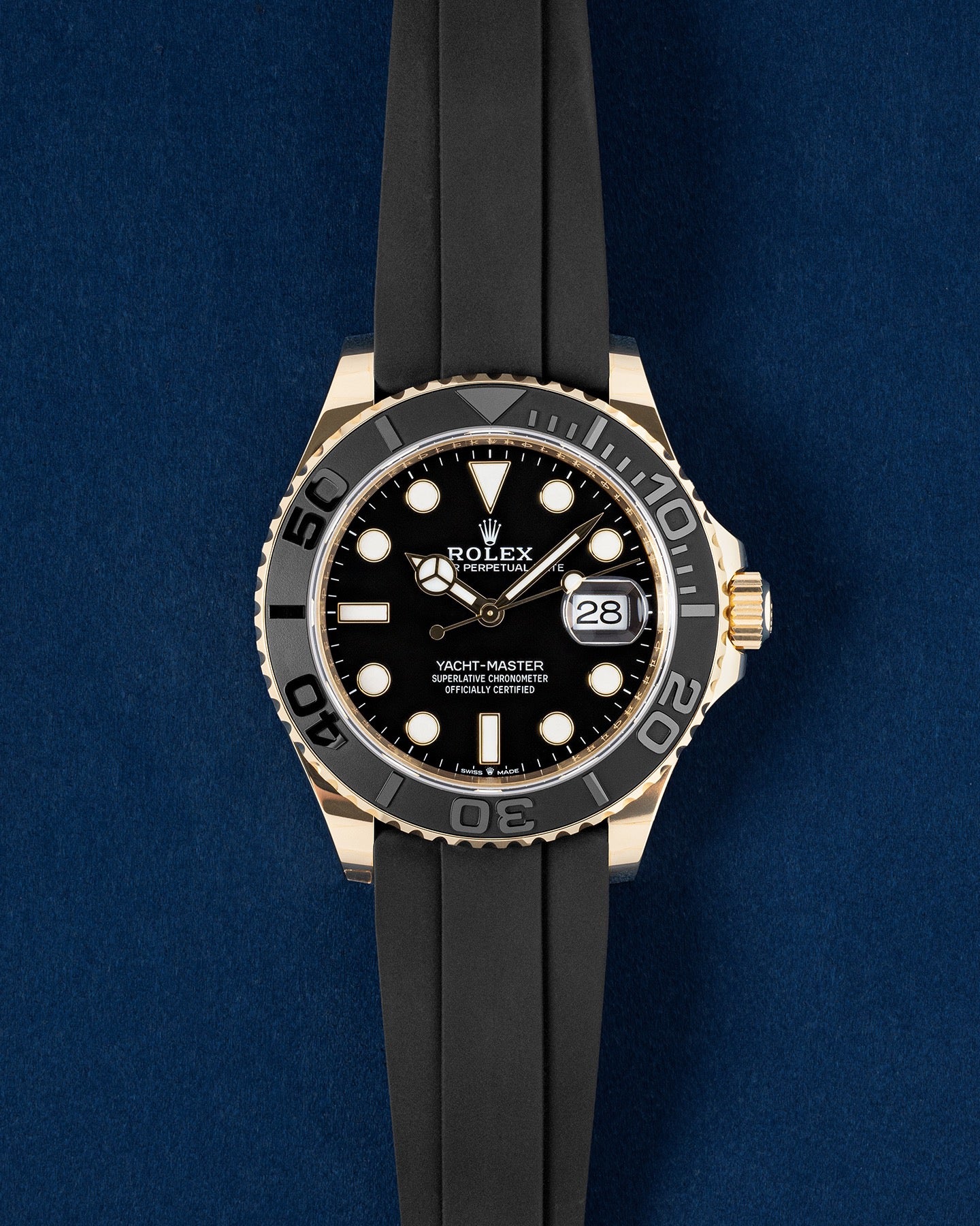 Gold Rolex Yacht-master 42 226658 | New 2026 Watches at Grand Caliber