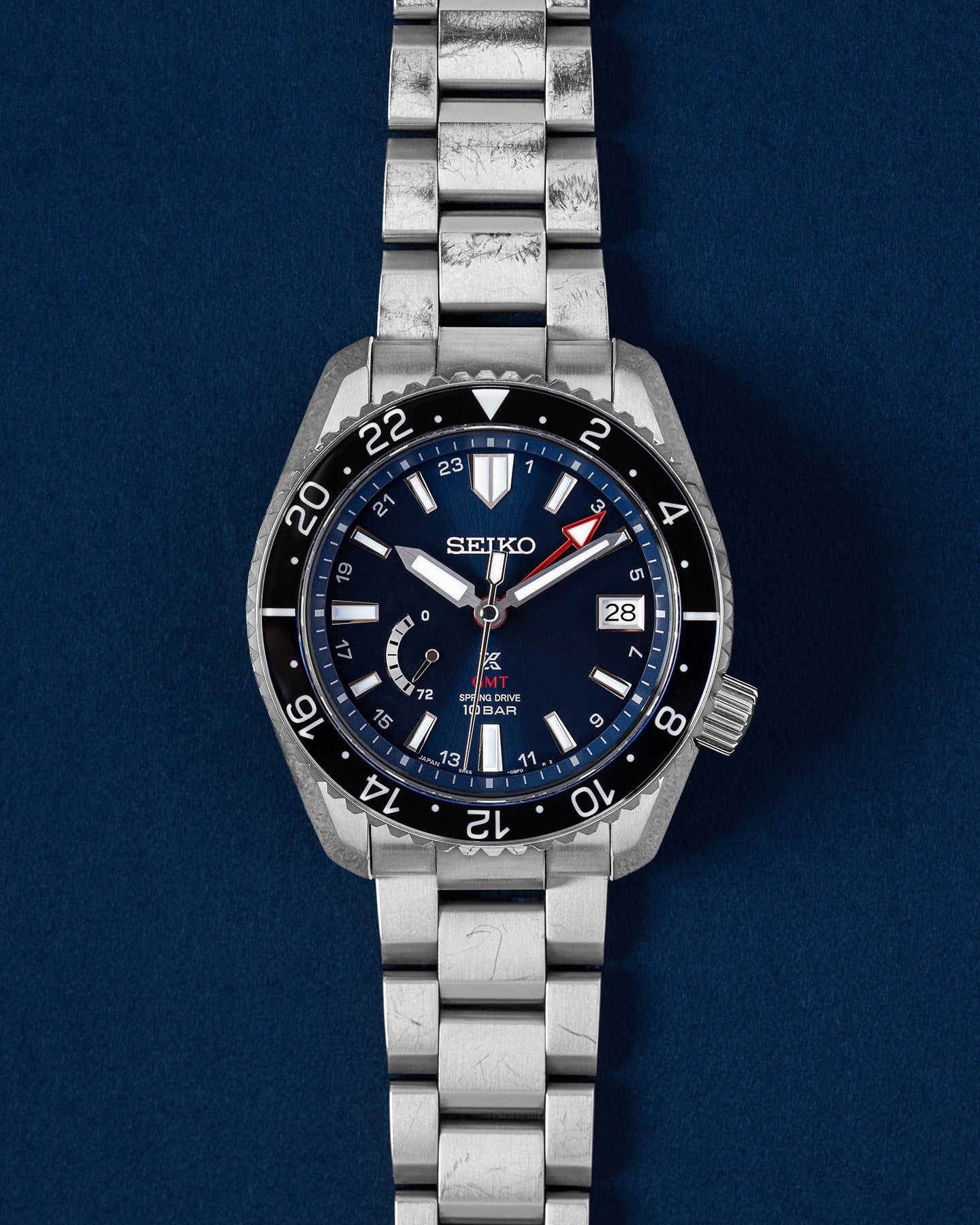 セイコー時計 Seiko Spring Drive GMT SNR033 | DFW Seiko Watches – Grand Caliber