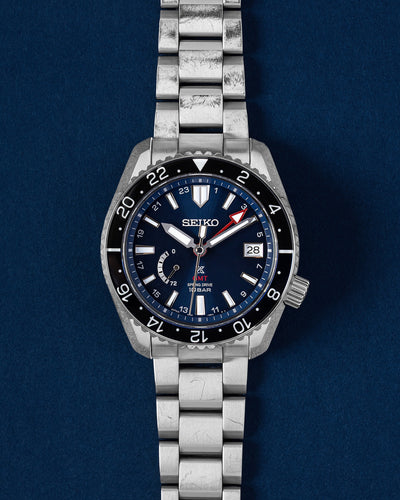 Titanium Seiko Spring Drive GMT SNR033 | Grand Caliber Watches