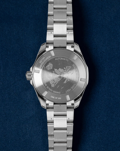 TAG Heuer Aquaracer GMT Qatar Edition WAY201U Watch | Grand Caliber Dallas