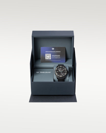 TAG Heuer Aquaracer Professional 200 Solargraph Black DLC Watch | Grand Caliber Dallas