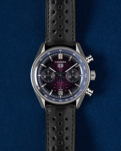 Purple TAG Heuer Carrera Chronograph 39MM CBS2219.FC6607 | Grand Caliber USA