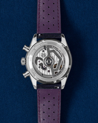 Purple TAG Heuer Carrera Chronograph 39MM CBS2219.FC6607 | Grand Caliber USA
