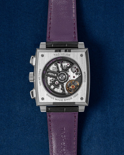 Monaco Purple Dial CBL2118.FC6518 TAG Heuer Watch | Grand Caliber Dallas TX