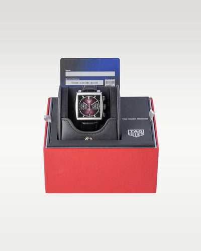 Monaco Purple Dial CBL2118.FC6518 TAG Heuer Watch | Grand Caliber Dallas TX