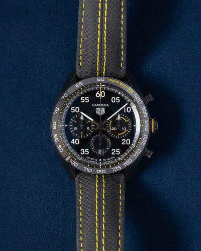 Limited Edition Tag Heuer Carrera Chronograph X Porsche Watch | Grand Caliber Dallas