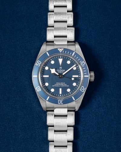 2022 Steel Blue Tudor Black Bay 58 79030B Watch | Grand Caliber Dallas
