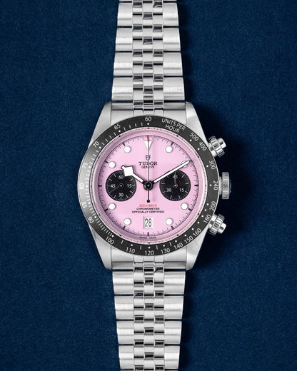 Tudor Black Bay 79360N Pink Dial at Grand Caliber | Dallas Watch Store 