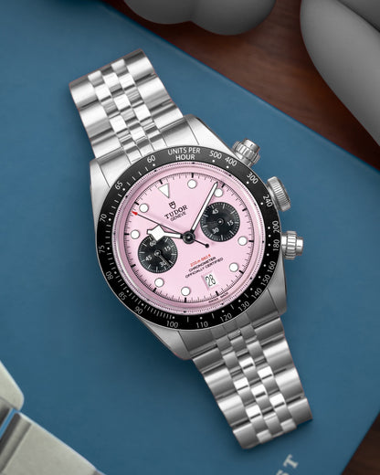 Tudor Black Bay 79360N Pink Dial at Grand Caliber | Dallas Watch Store 