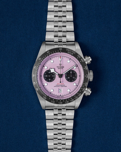Inter Miami CF Tudor Black Bay Chrono 79360N | Grand Caliber Dallas, Texas