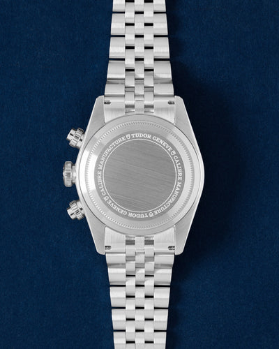 New Tudor Black Bay Chrono Flamingo M79360N | Grand Caliber Dallas