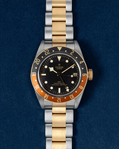 Brown and Black Bezel Tudor Black Bay GMT 79833MN | Grand Caliber TX