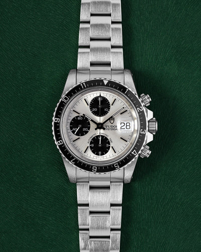 Tudor Oysterdate Big Block Chronograph 79170TU | Grand Caliber Watches