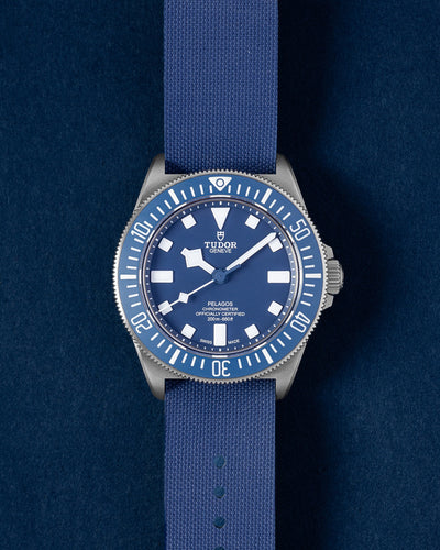 Blue Titanium Tudor Pelagos FXD 25707B/21 | Grand Caliber DFW