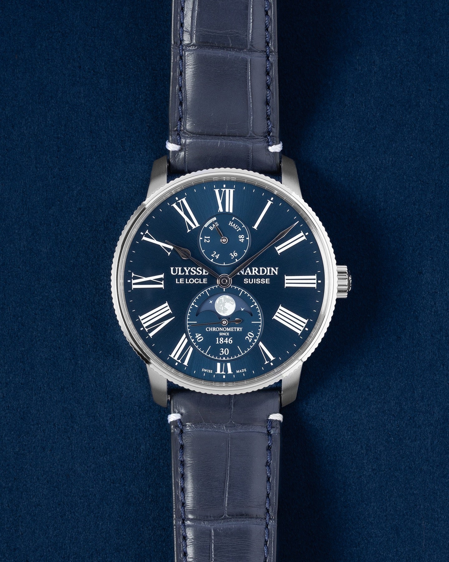 Ulysse Nardin Marine Torpilleur Moonphase 1193-310LE-3A-175 | Grand Caliber DFW, Texas