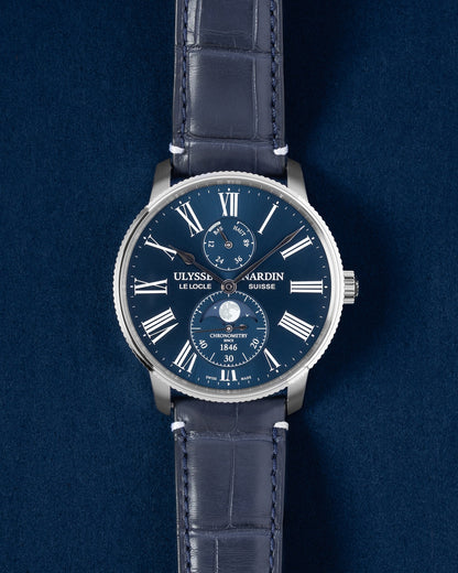Ulysse Nardin Marine Torpilleur Moonphase 1193-310LE-3A-175 | Grand Caliber DFW, Texas