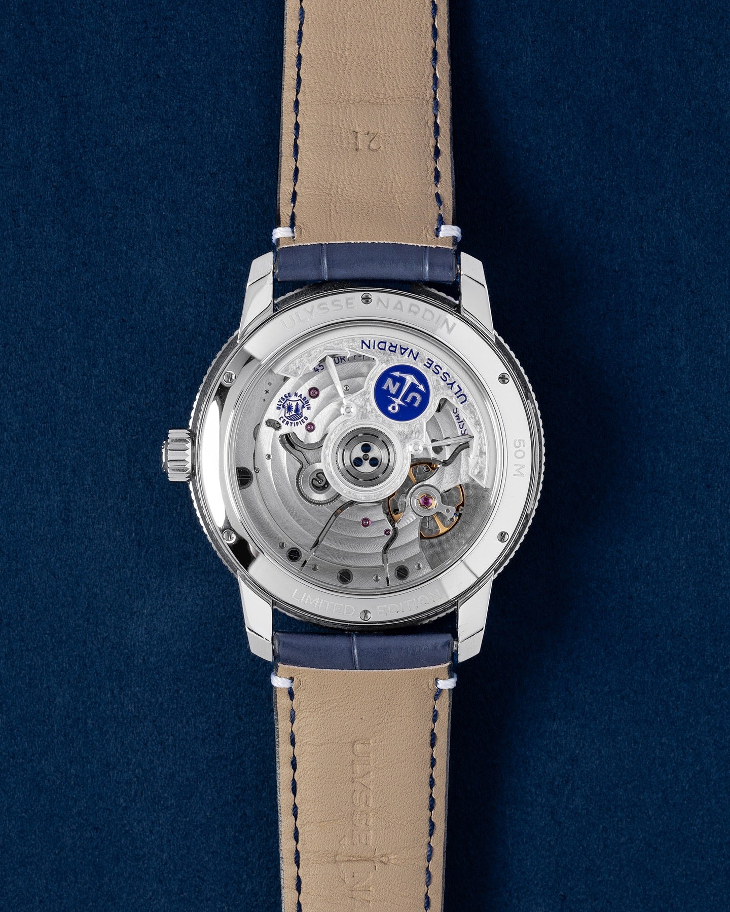 Ulysse Nardin Marine Torpilleur Moonphase 1193-310LE-3A-175 | Grand Caliber DFW, Texas