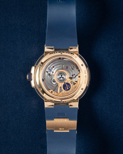 Ulysses Nardin Marine Chronometer 186-126-3/63 Rose Gold Watch | Grand Caliber Dallas