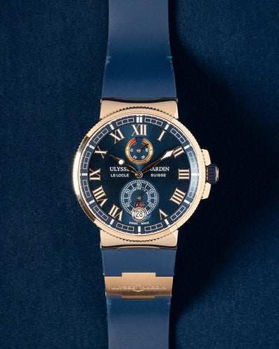 Ulysse Nardin Marine Chronometer 186-126-3/63 Rose Gold Watch | Grand Caliber Dallas