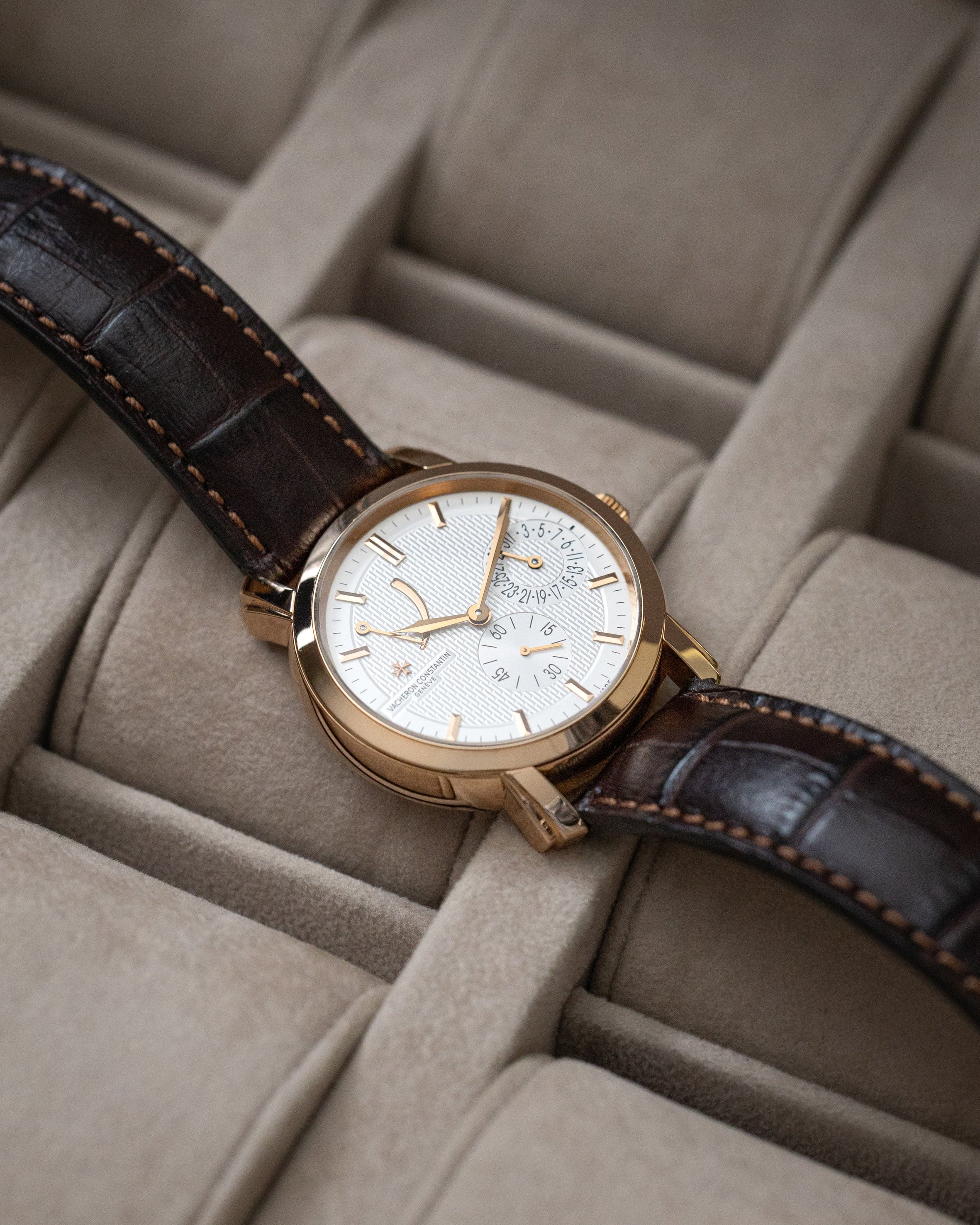 Vacheron Constantin Malte Power Reserve Date Rose Gold – Grand Caliber