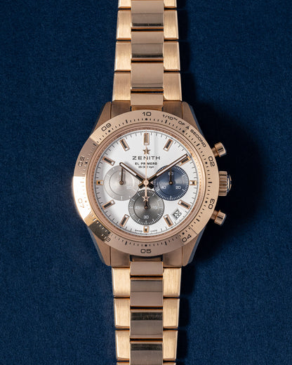 Rose Gold Zenith Chronomaster Sport 18.3101.3600/69.M3100 Watch | Grand Caliber Dallas