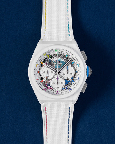 White Transparent Zenith Defy 21 Chroma II 49.9014.9004/01.R953 | Grand Caliber TX