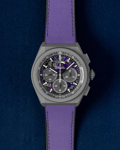 Skeletonized Zenith Defy El Primero 21 Ultraviolet 97.9001.9004/80.R922 | Grand Caliber Dallas, Texas