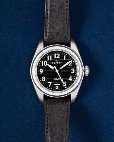 Zenith Pilot Automatic 03.4000.3620 / 21.I001 | Grand Caliber Watches Dallas