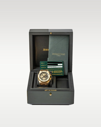 Audemars Piguet Offshore 26470OR Rose Gold 42mm Grey Dial Watch