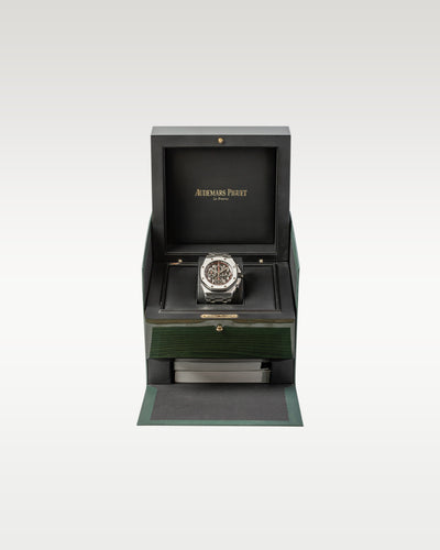 42mm Stainless Steel Audemars Piguet Offshore Black Dial 26470ST Watch