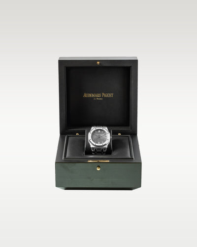 41mm Stainless Steel Grey Dial Audemars Piguet Royal Oak 15500ST Watch in Dallas