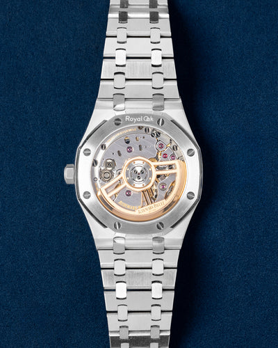41mm Stainless Steel Black Dial Audemars Piguet Royal Oak 15500ST Watch