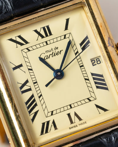 Cartier Musk Tank Large 2413 Dallas Cartier Luxury Watch Store