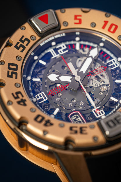 47mm Rose Gold Richard Mille RM028 RM028 AK Watch | Grand Caliber
