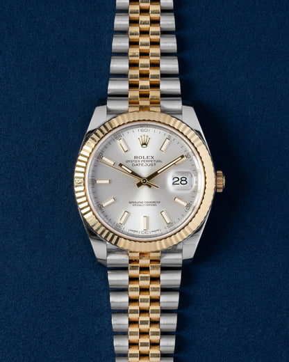 Rolex Datejust Silver Dial Jubilee Bracelet 126333