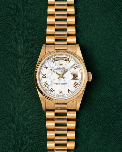 Rolex Day-Date Custom Marble Dial 18238