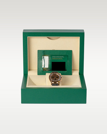 Rolex Daytona Chocolate Dial Oyster Flex Strap 116515